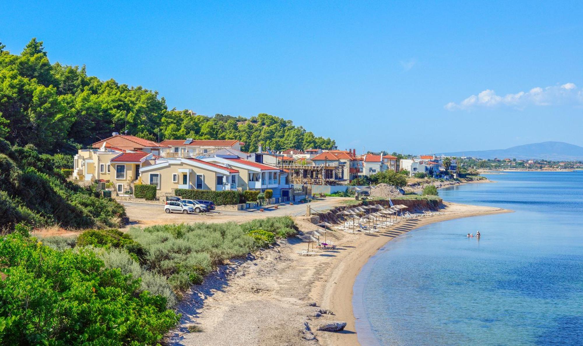 Elpiniki Luxury Apartments Nea Poteidaia Esterno foto