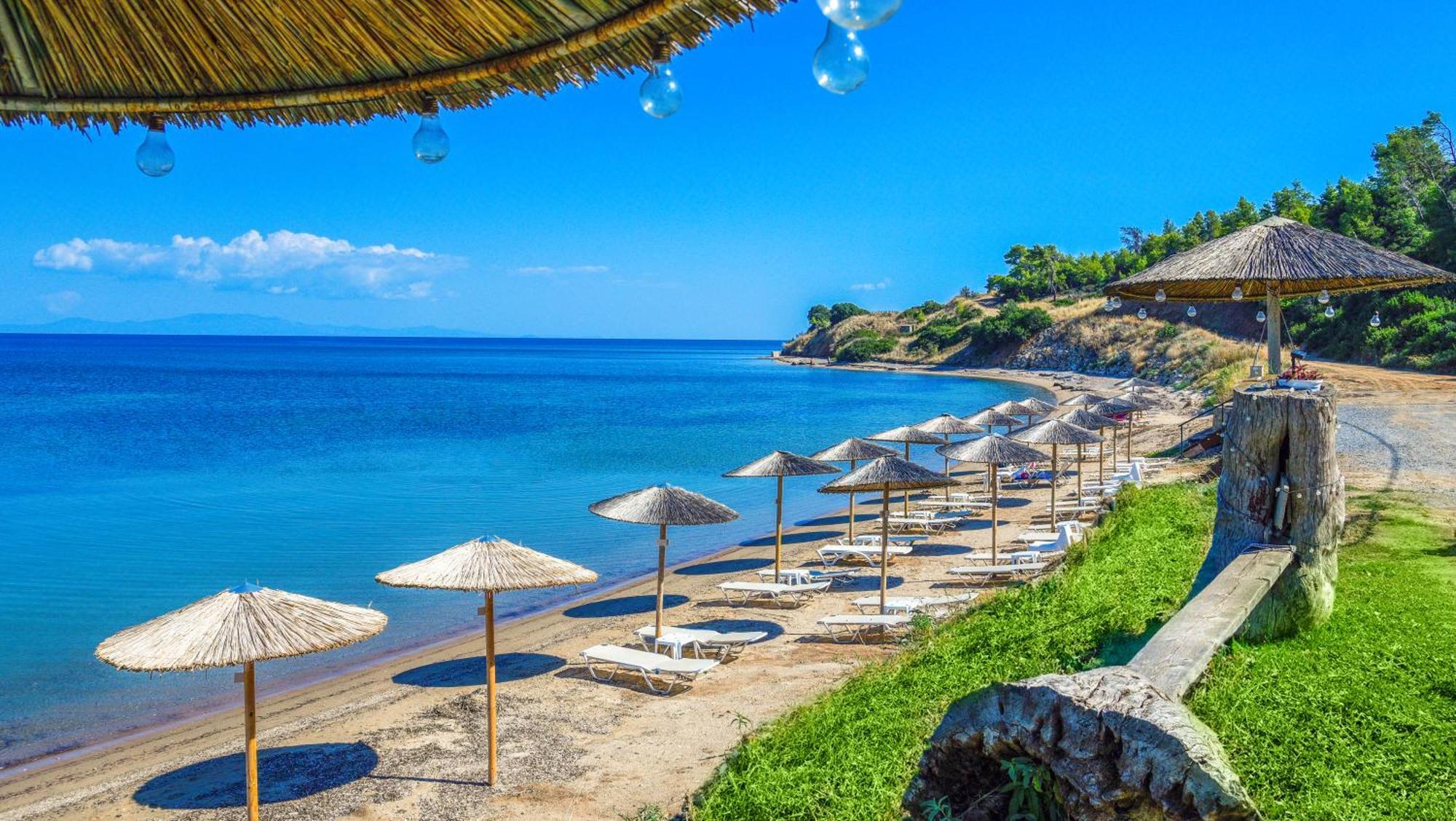 Elpiniki Luxury Apartments Nea Poteidaia Esterno foto